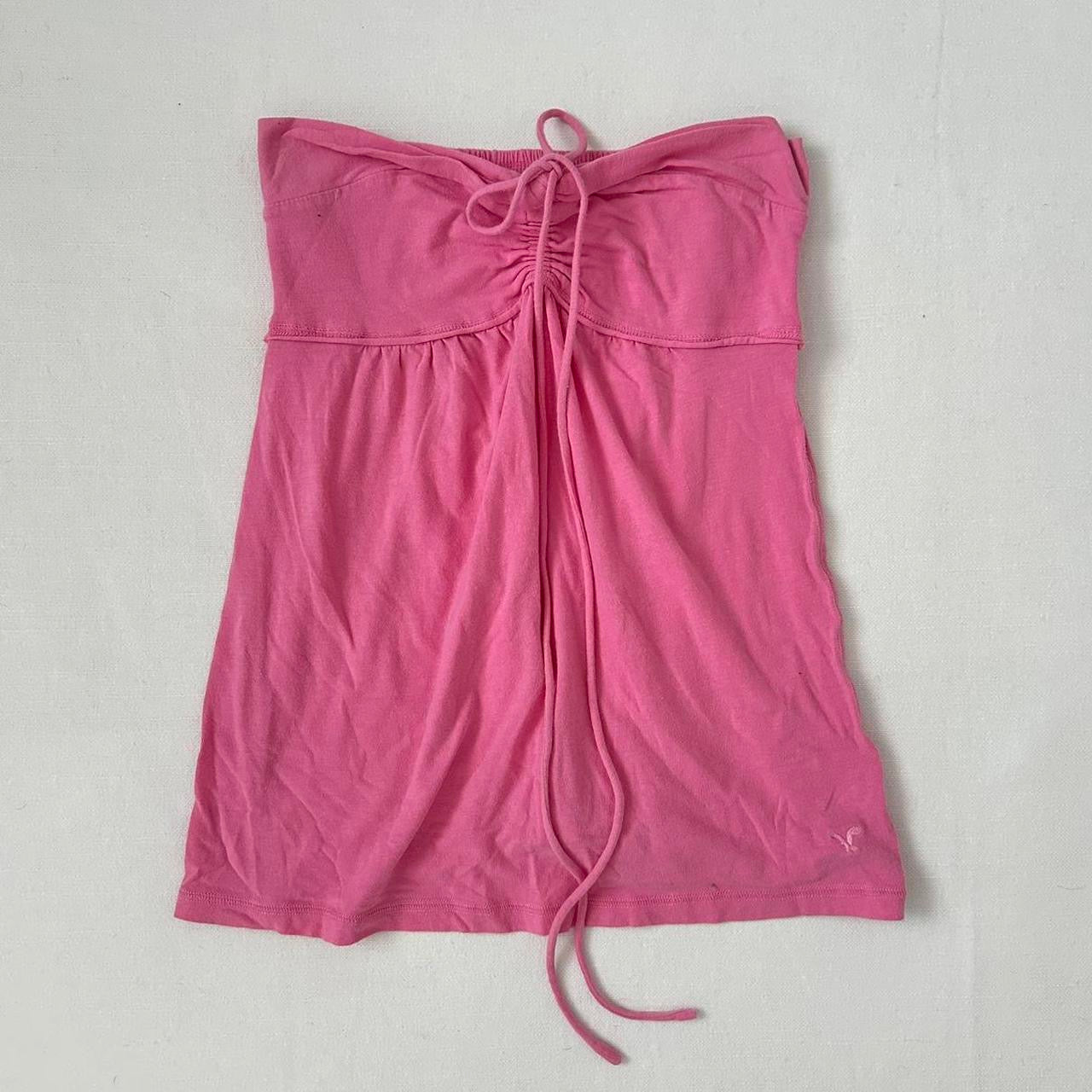 Vintage 2000’s pink strapless top