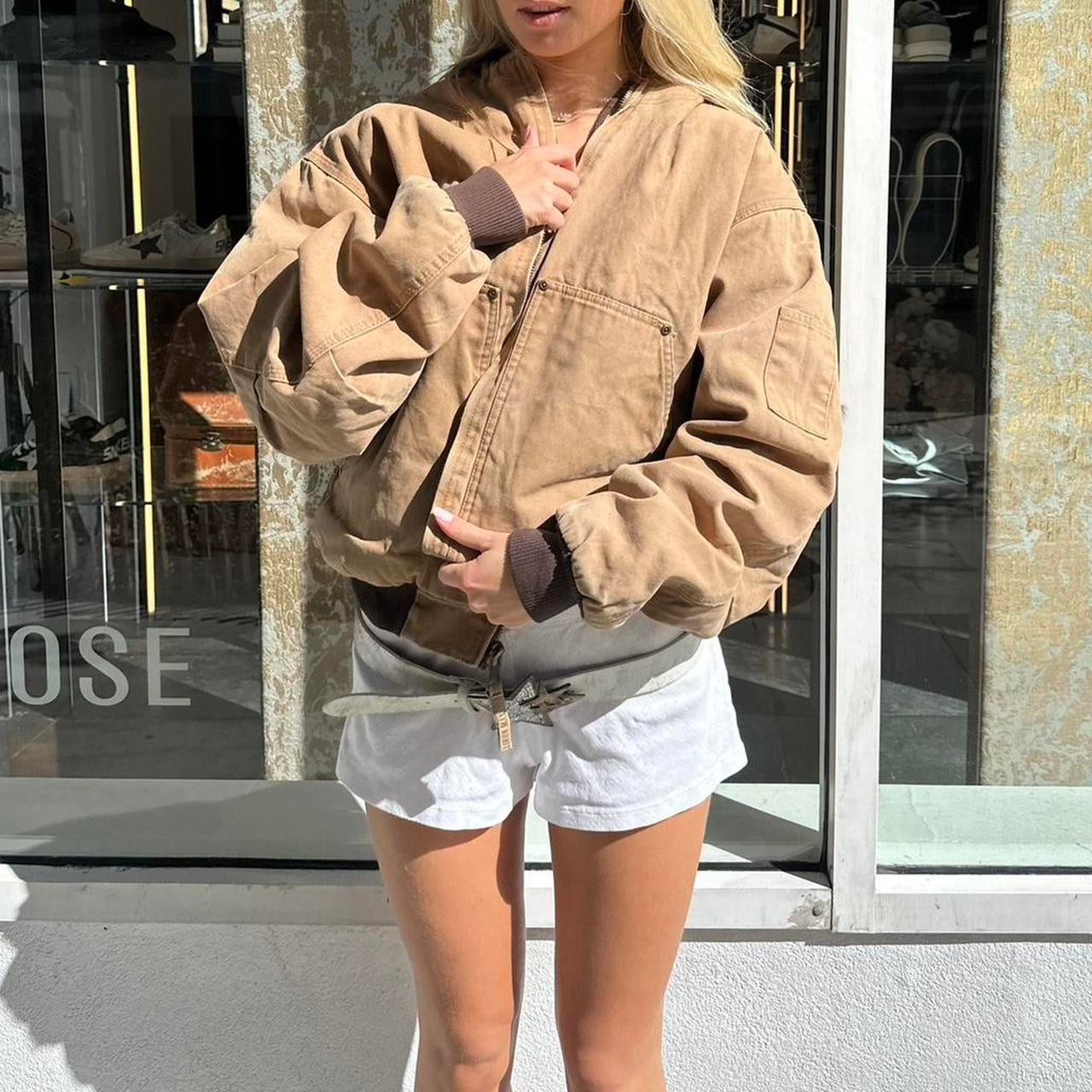 Vintage 90’s brown workwear jacket