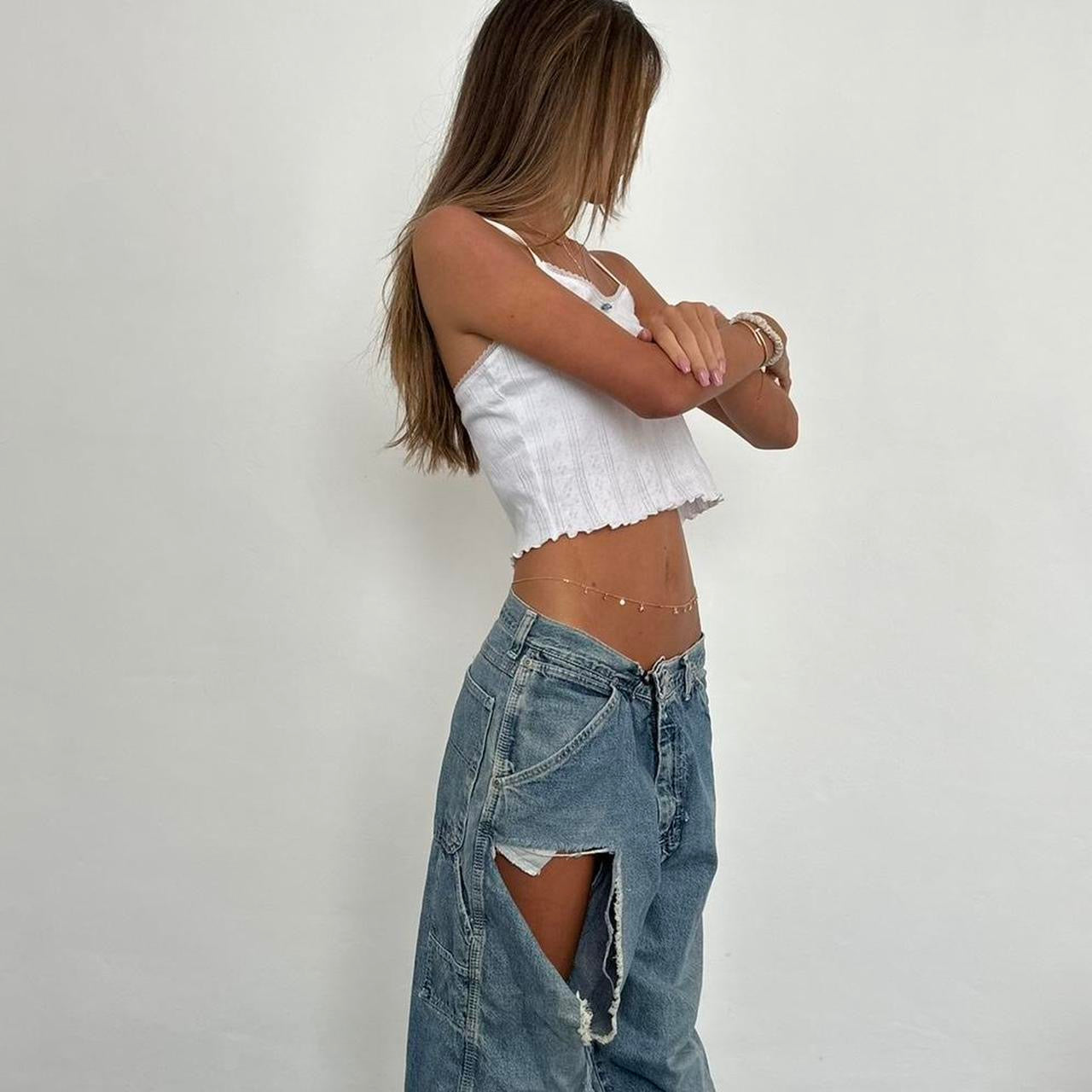 Vintage 90s blue wash jeans