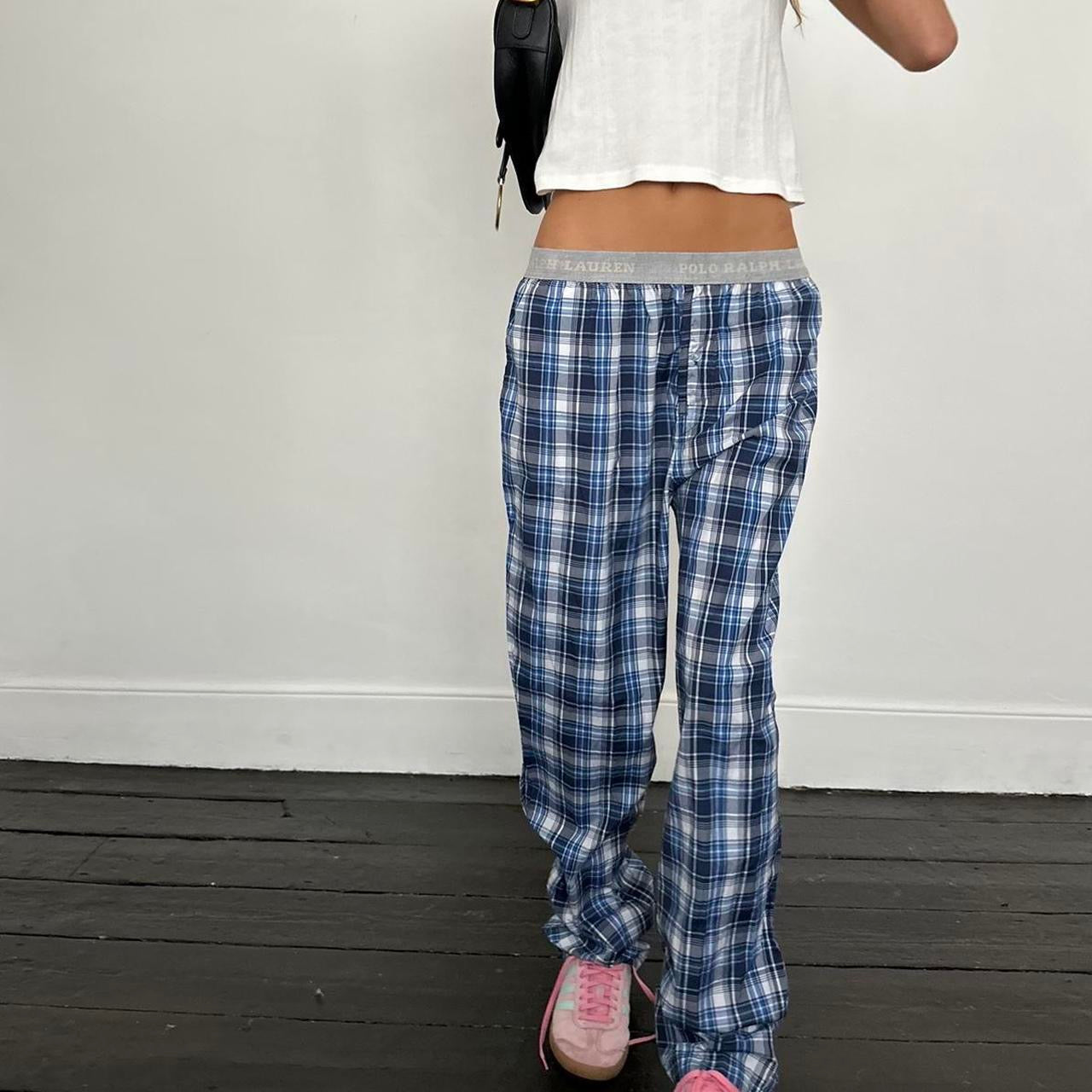 Vintage 90’s Ralph Lauren plaid sweatpants