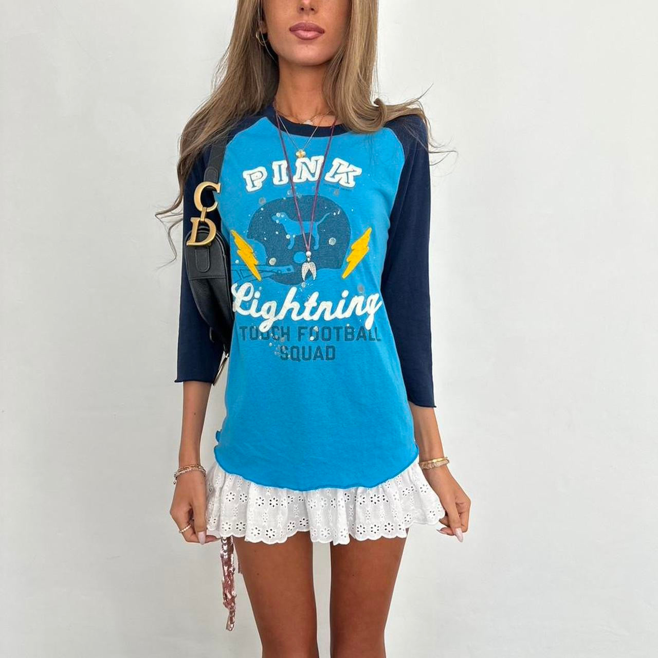 Vintage 00s Victoria’s Secret blue top