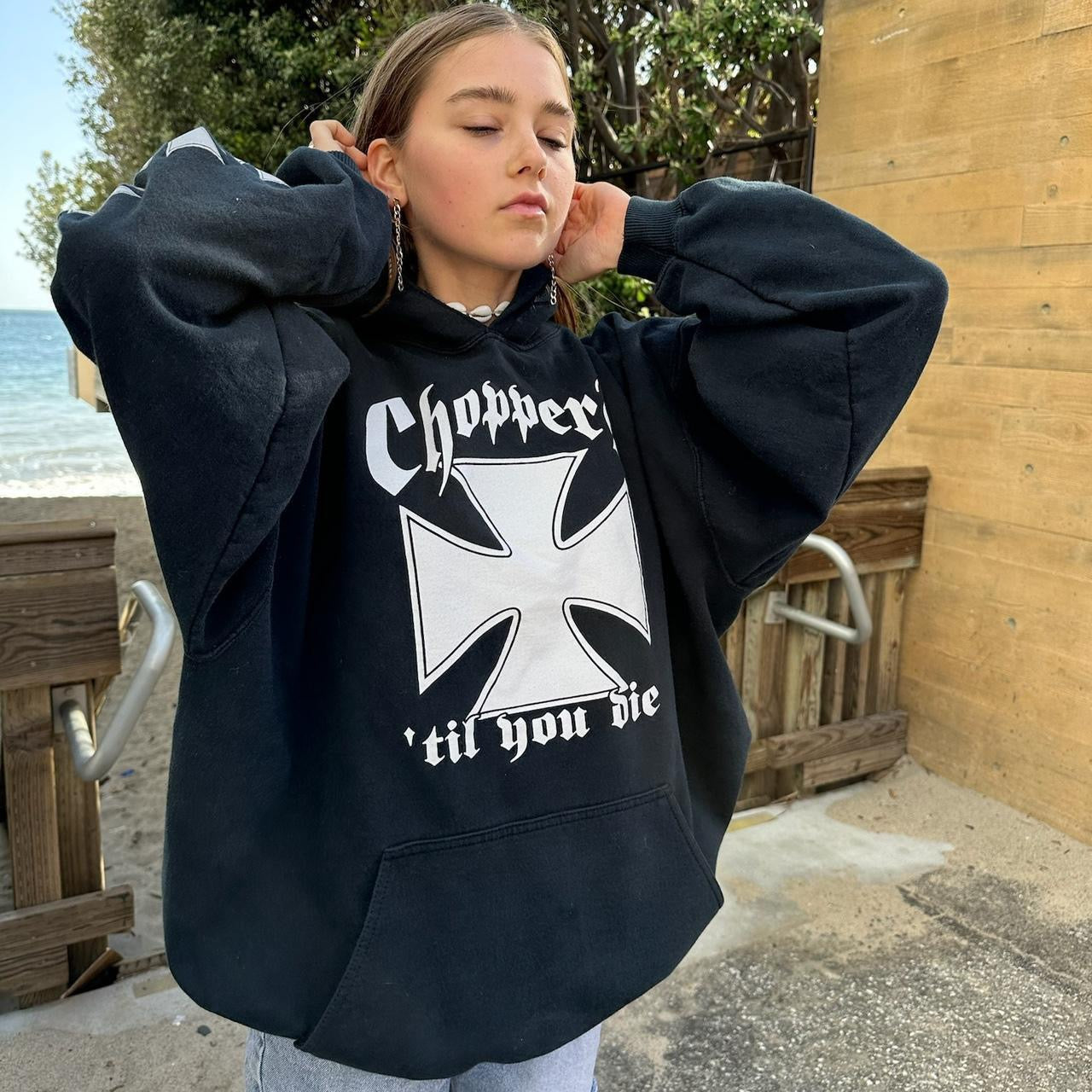 Vintage 90’s West Coast Choppers hoodie