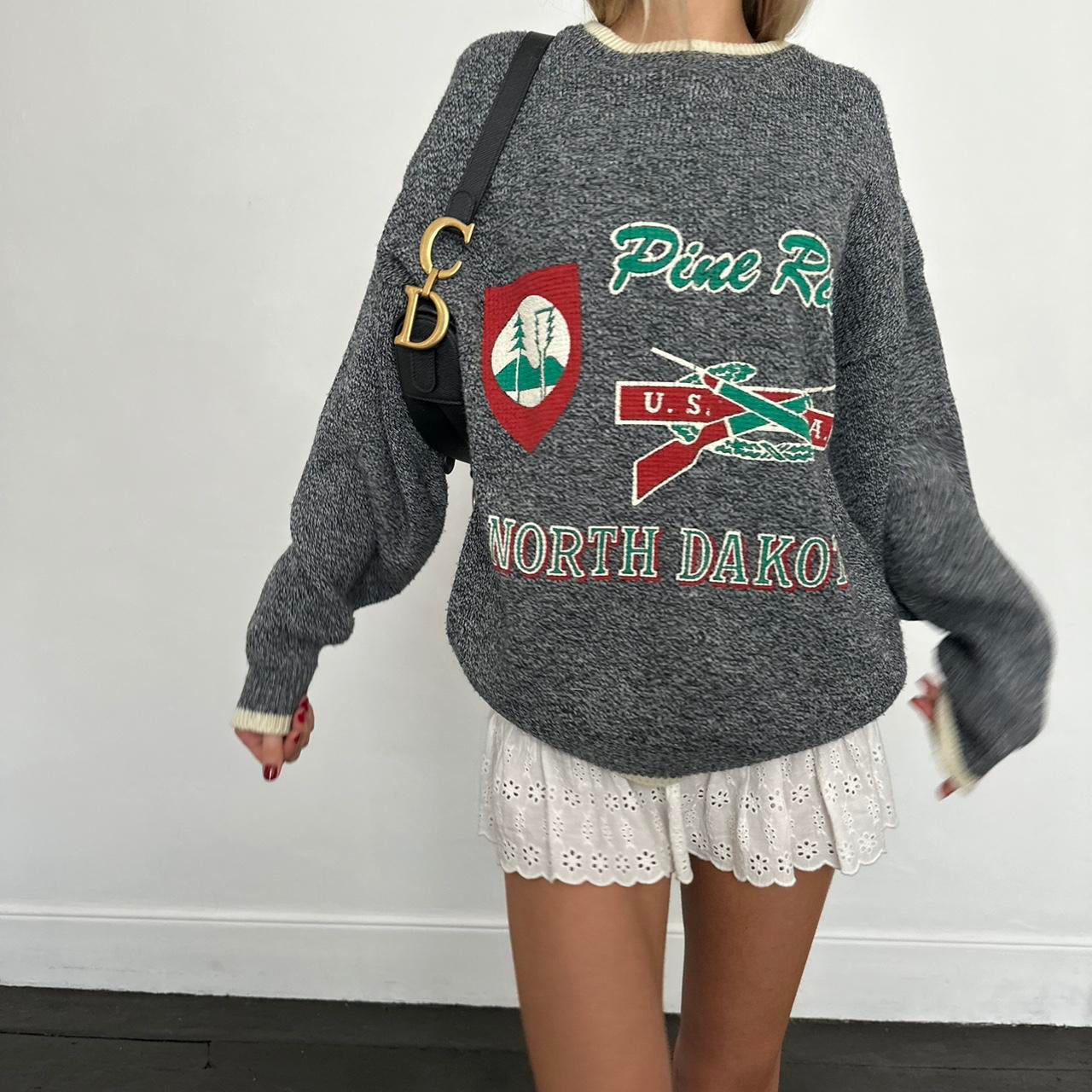 Vintage knitted country sweater