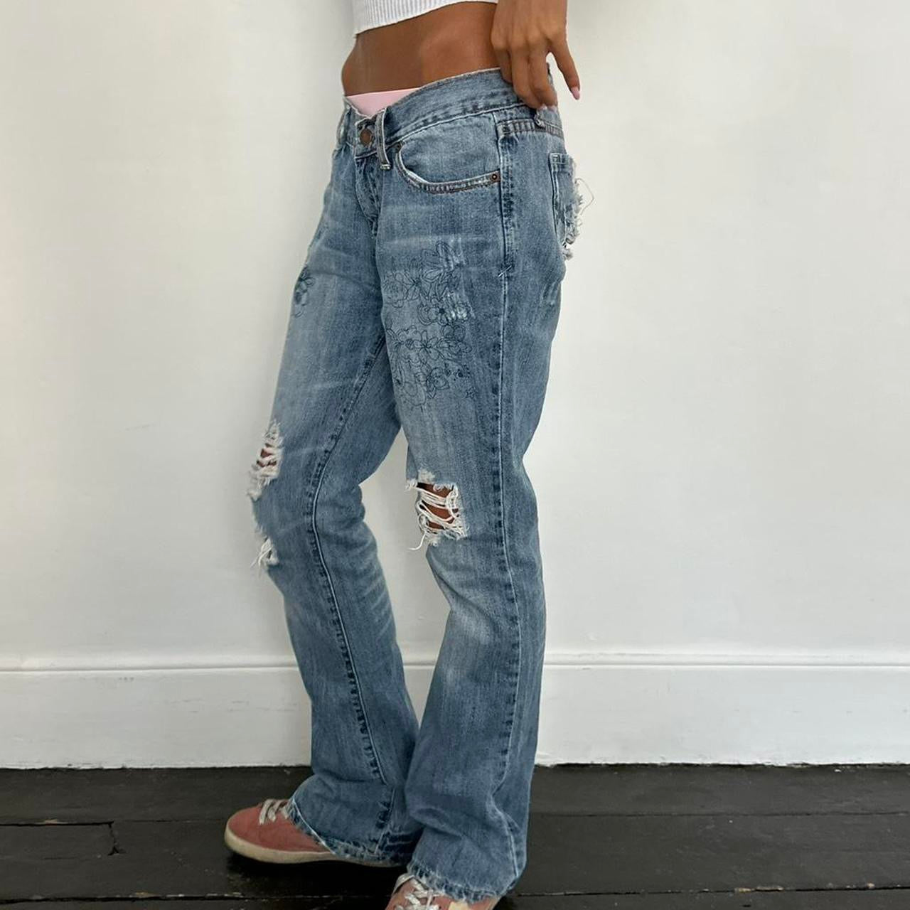 Vintage 2000’s Abercrombie and Fitch bootcut jeans