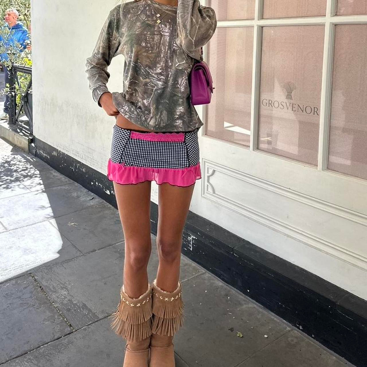 Vintage 00s micro mini skirt