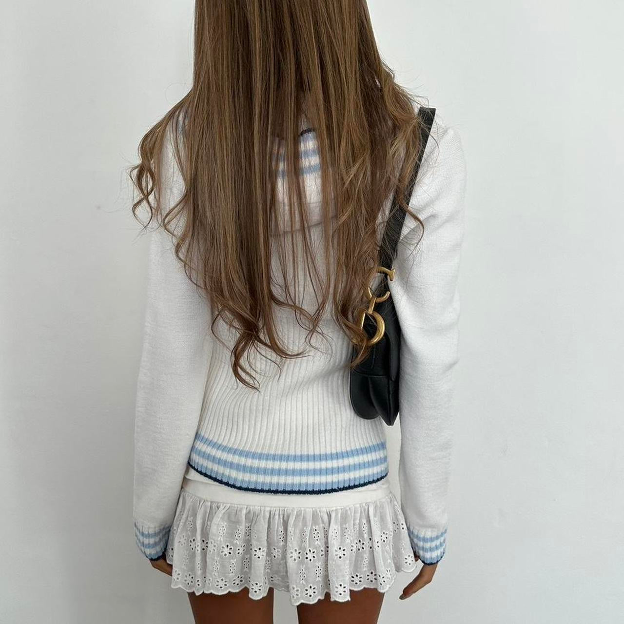 Vintage 2000’s blue NYC zip up sweater