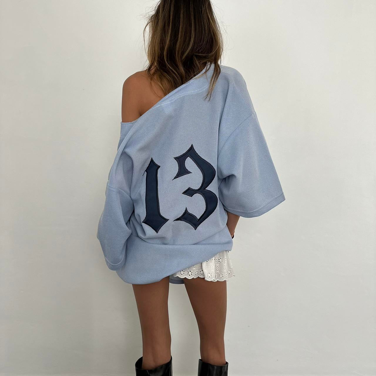 Vintage 13 oversized jersey top