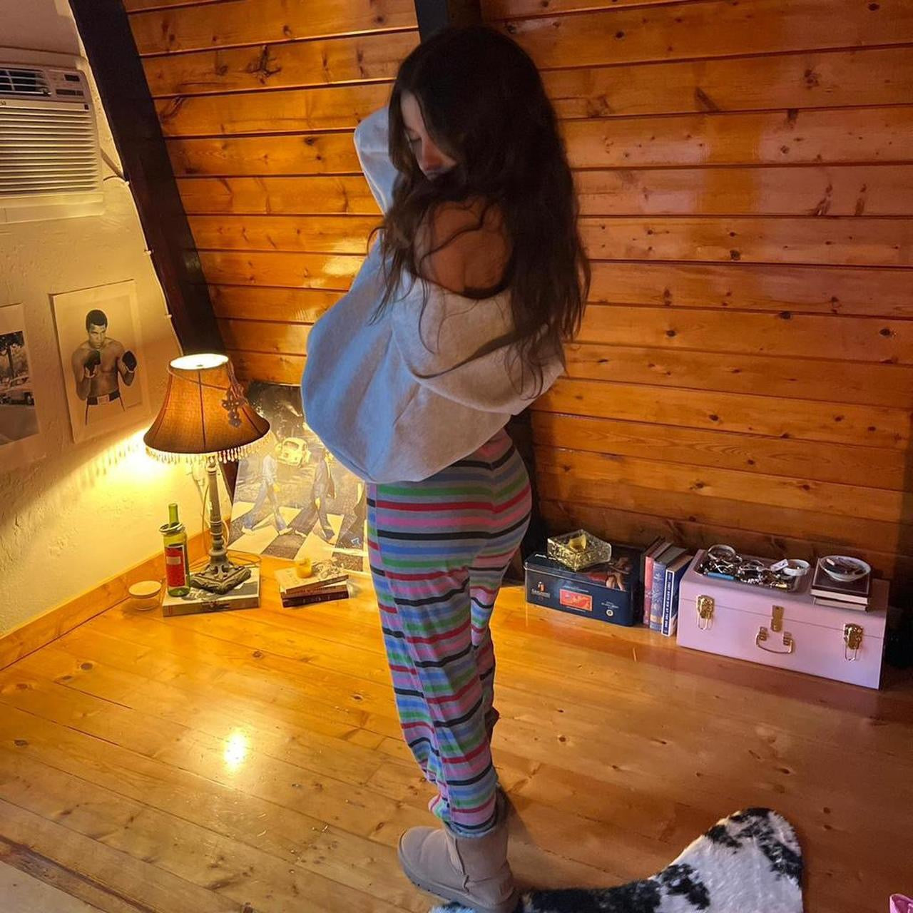 Vintage 2000’s Victoria’s Secret rare striped pants