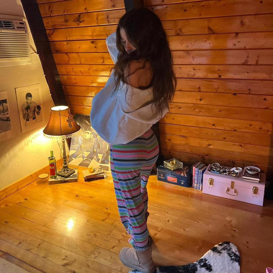 Vintage 2000’s Victoria’s Secret rare striped pants