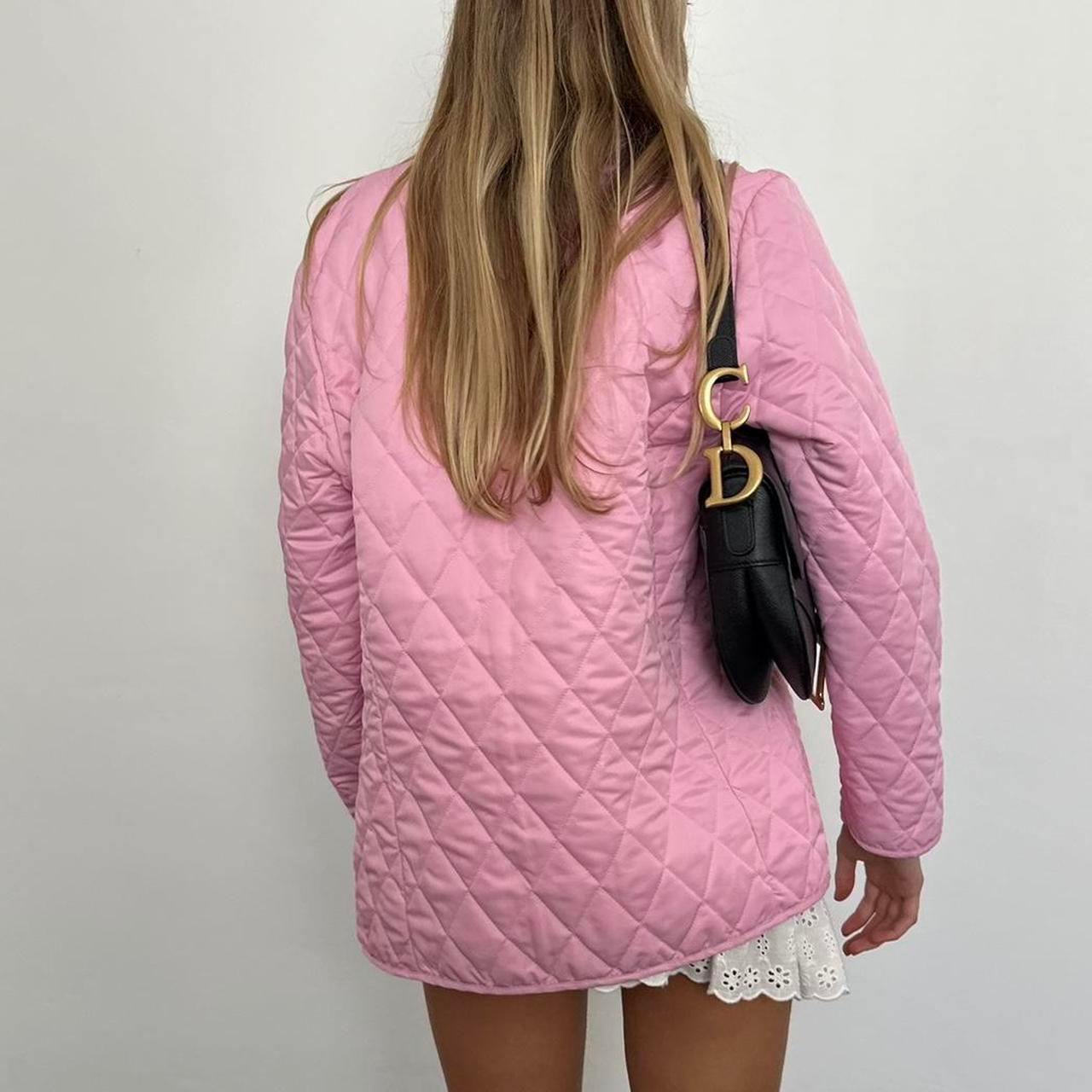 Vintage 2000’s pink Beverly Hills Polo Club quilted jacket