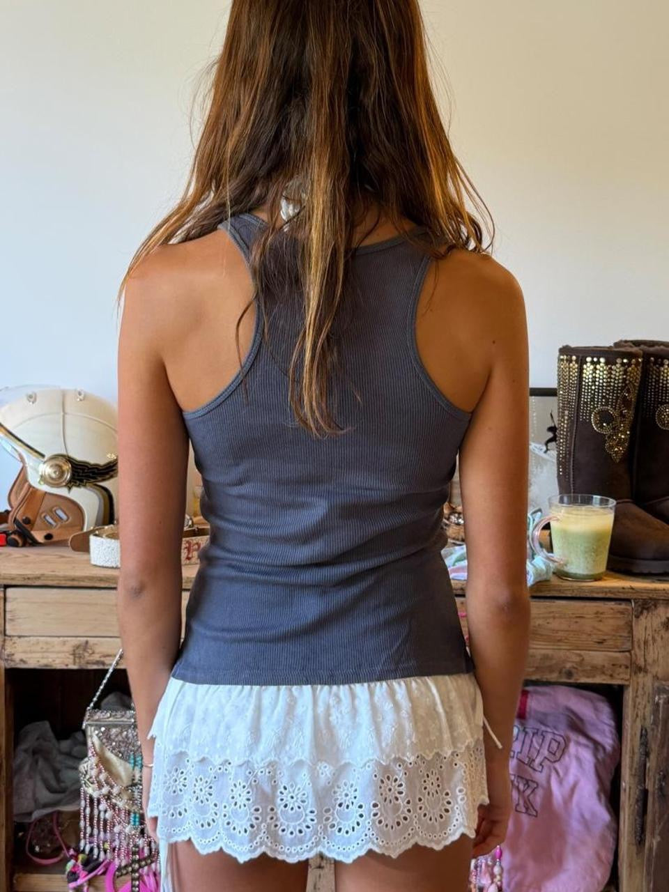Vintage 90s Abercrombie & Fitch graphic tank top