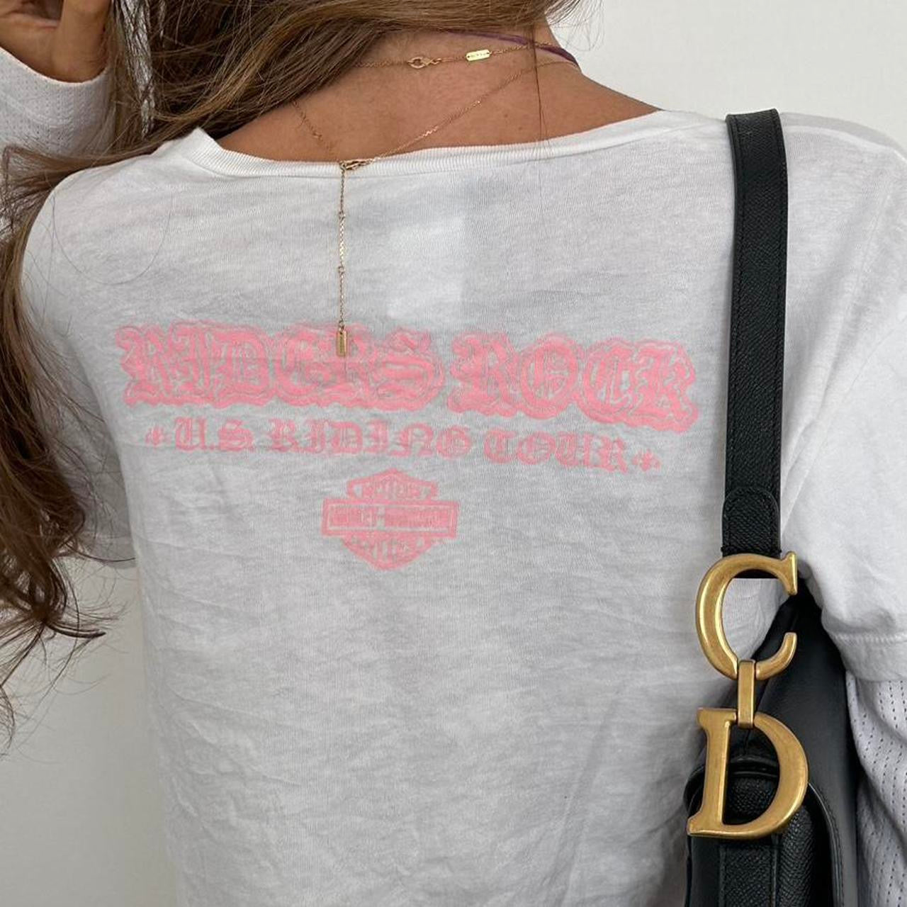 Vintage 90’s Harley Davidson long sleeve waffle top