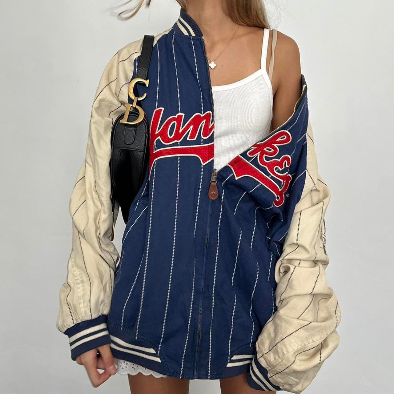 Vintage 90’s Yankees canvas jacket