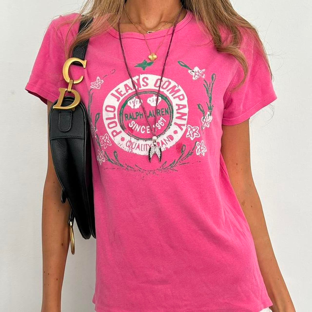 Vintage 2000s Polo Ralph Lauren floral top