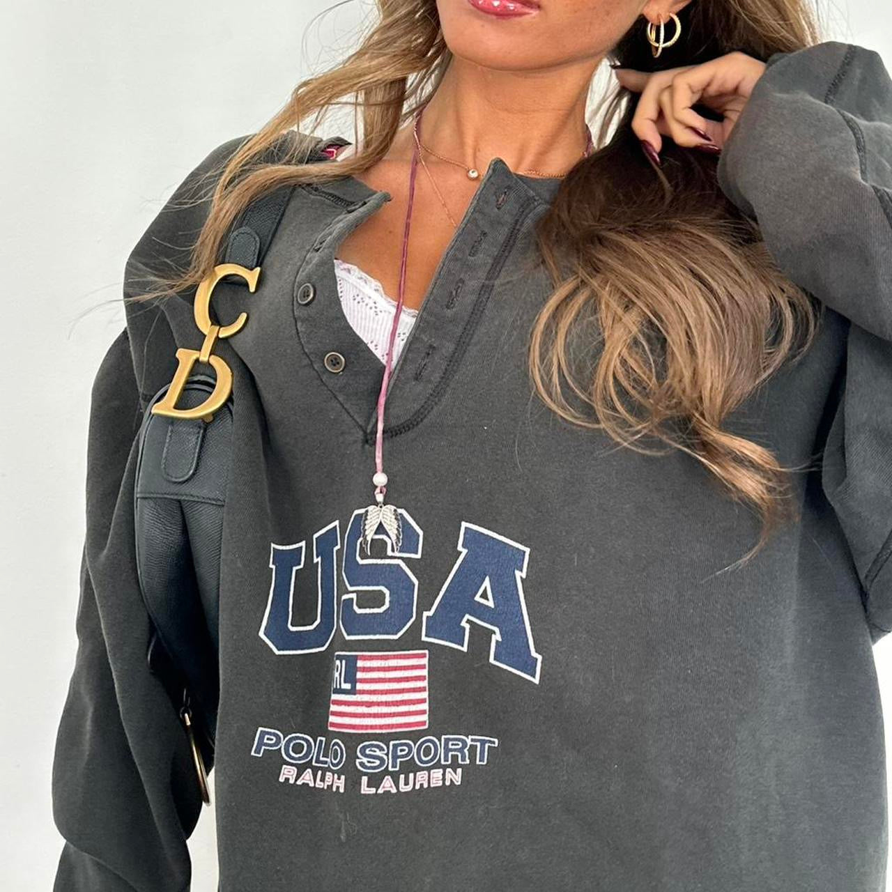 Vintage 90’s Ralph Lauren Polo sport sweatshirt