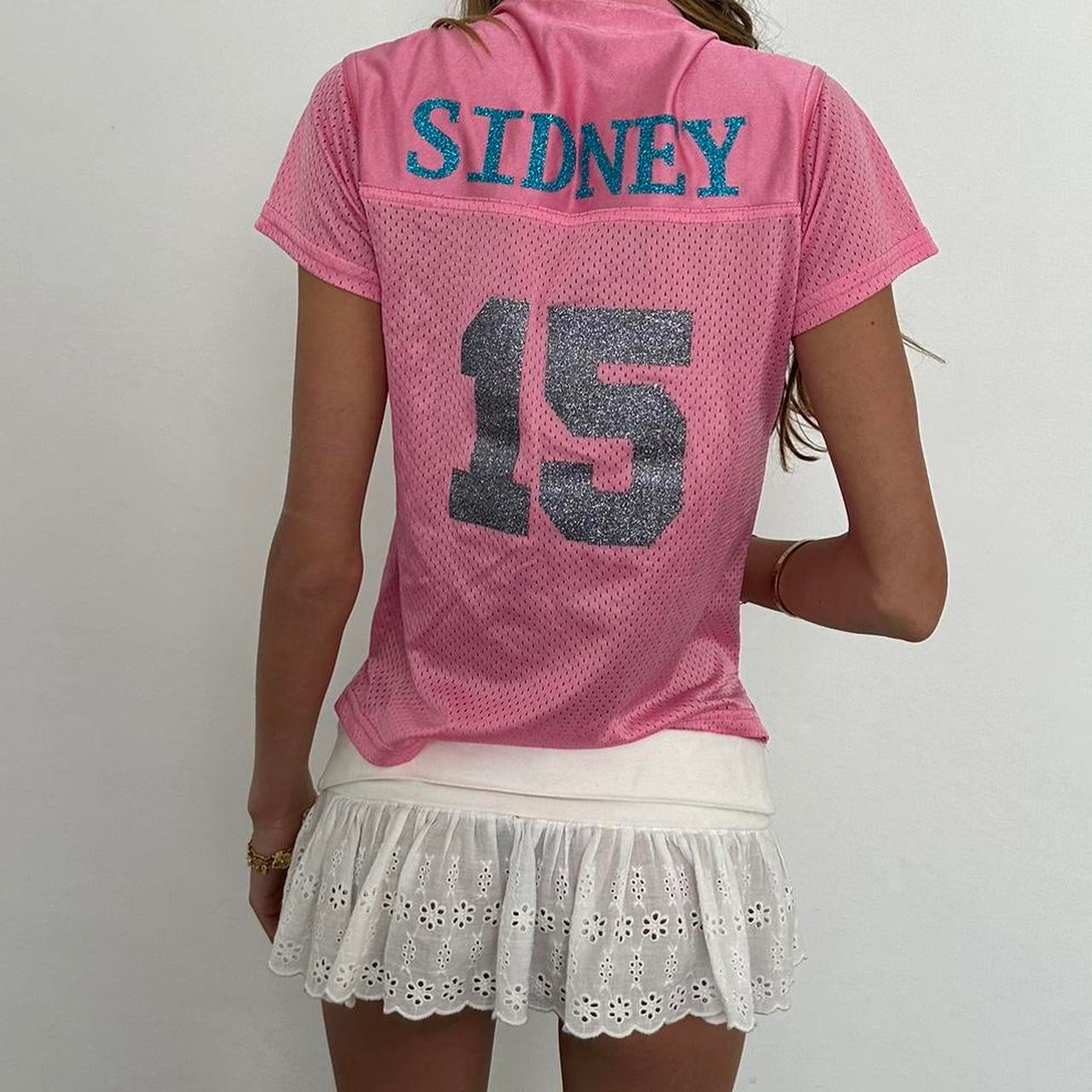 Vintage pink jersey top