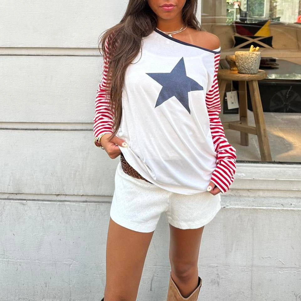 Vintage 90’s long sleeves star top