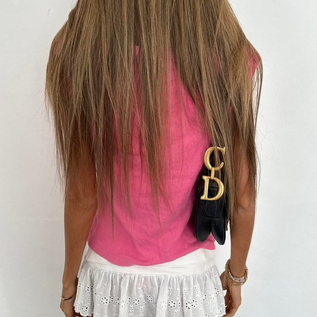Vintage 2000’s Polo Ralph Lauren pink baby tee