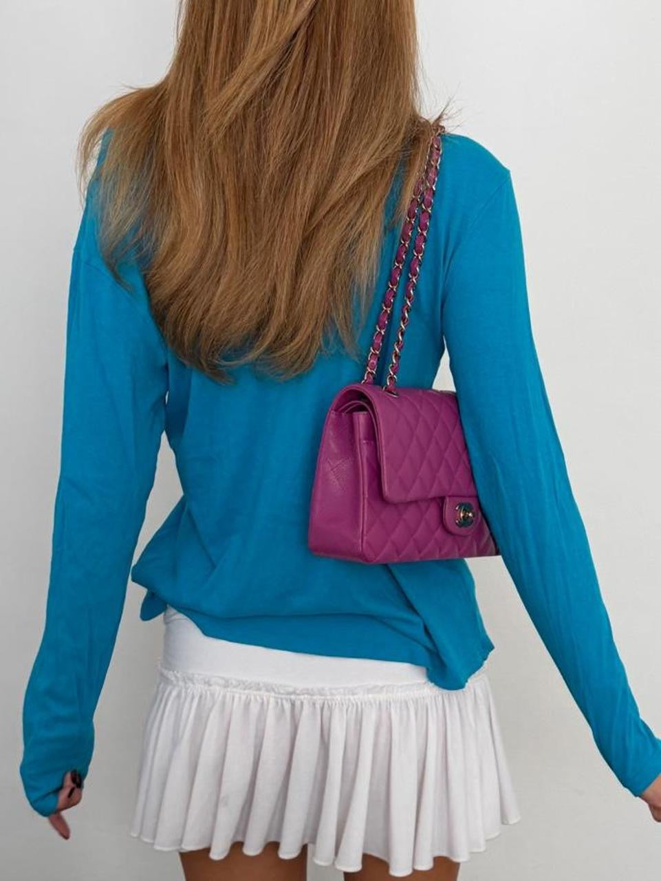 Vintage 00’s I love NY blue long sleeve top