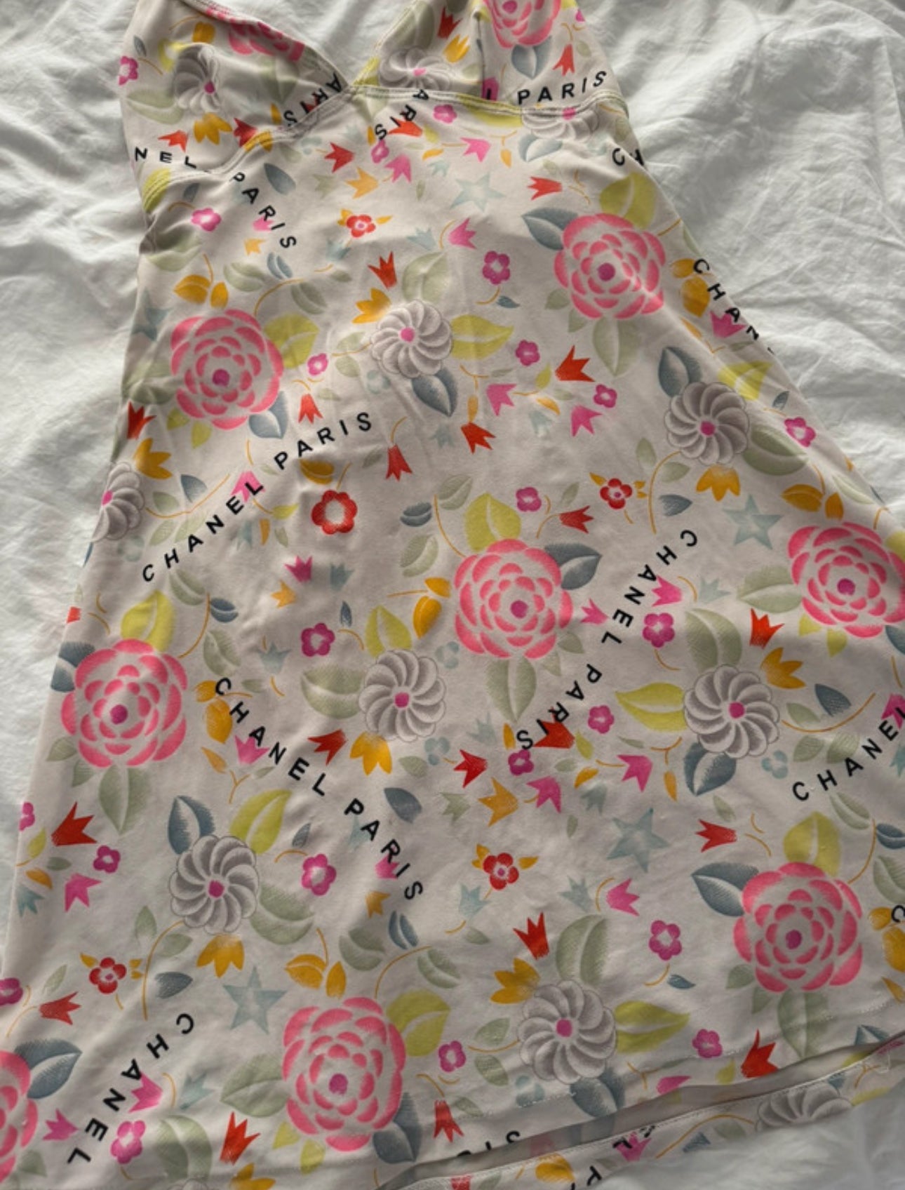Vintage 1990s Chanel Mini Beach Dress
