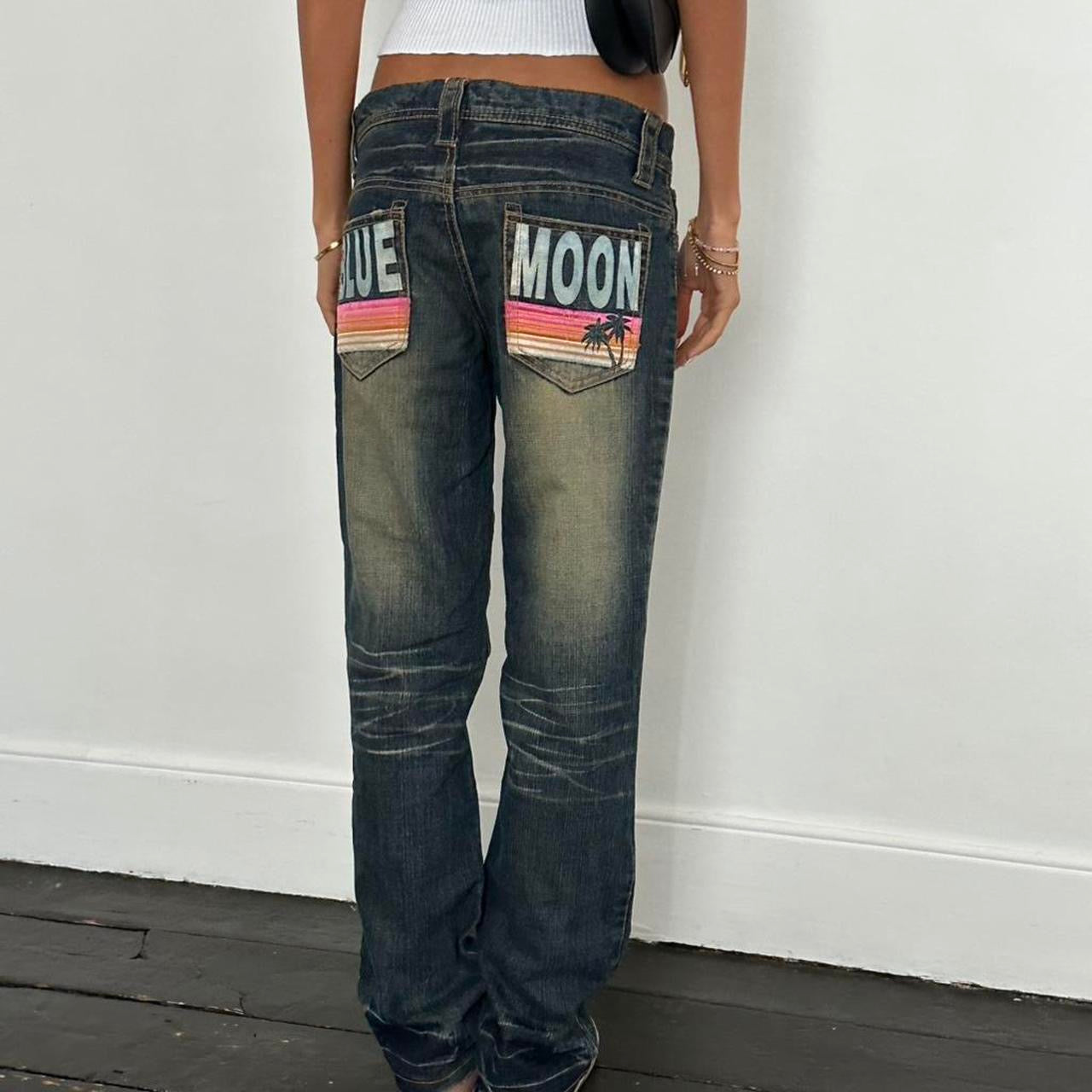 Vintage 2000’s SURF painting jeans