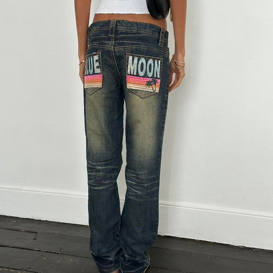 Vintage 2000’s SURF painting jeans