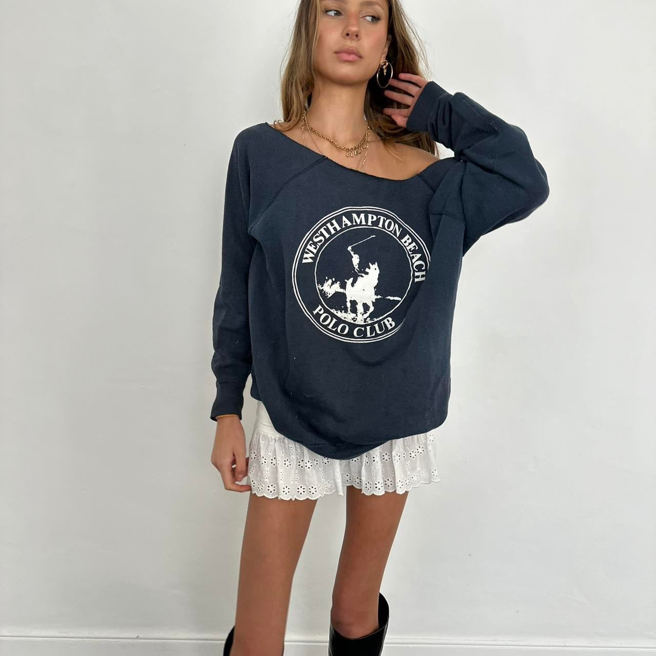 Vintage 90’s Polo Club West Hampton sweatshirt