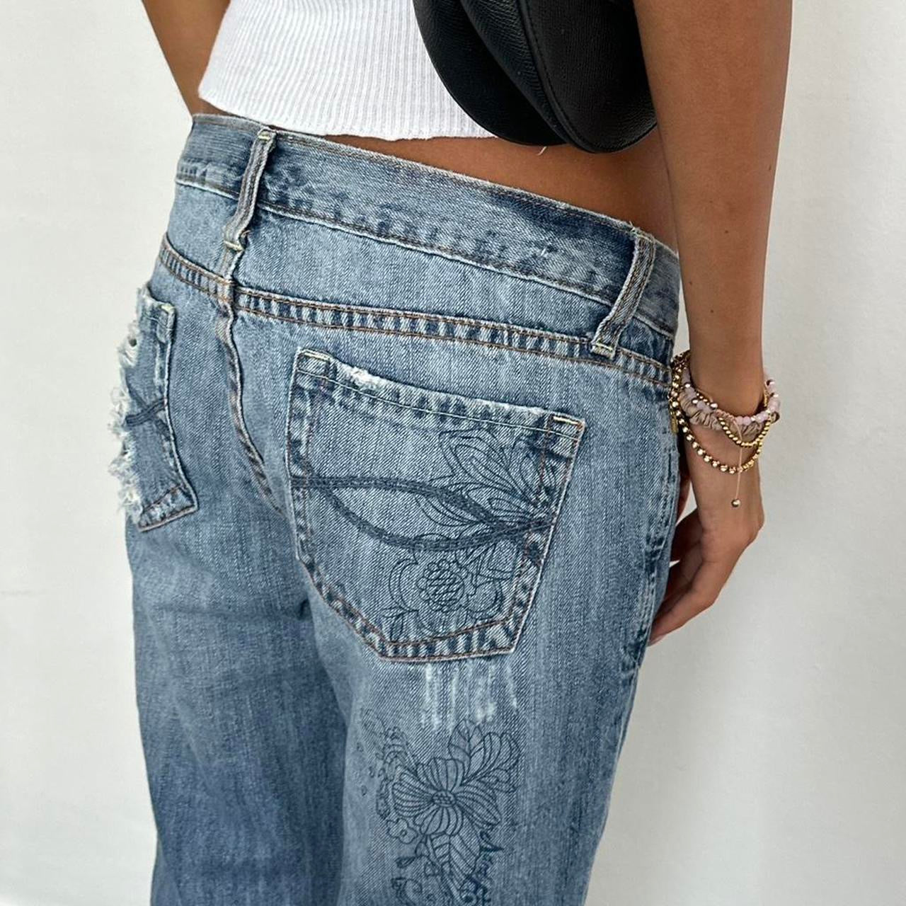 Vintage 2000’s Abercrombie and Fitch bootcut jeans