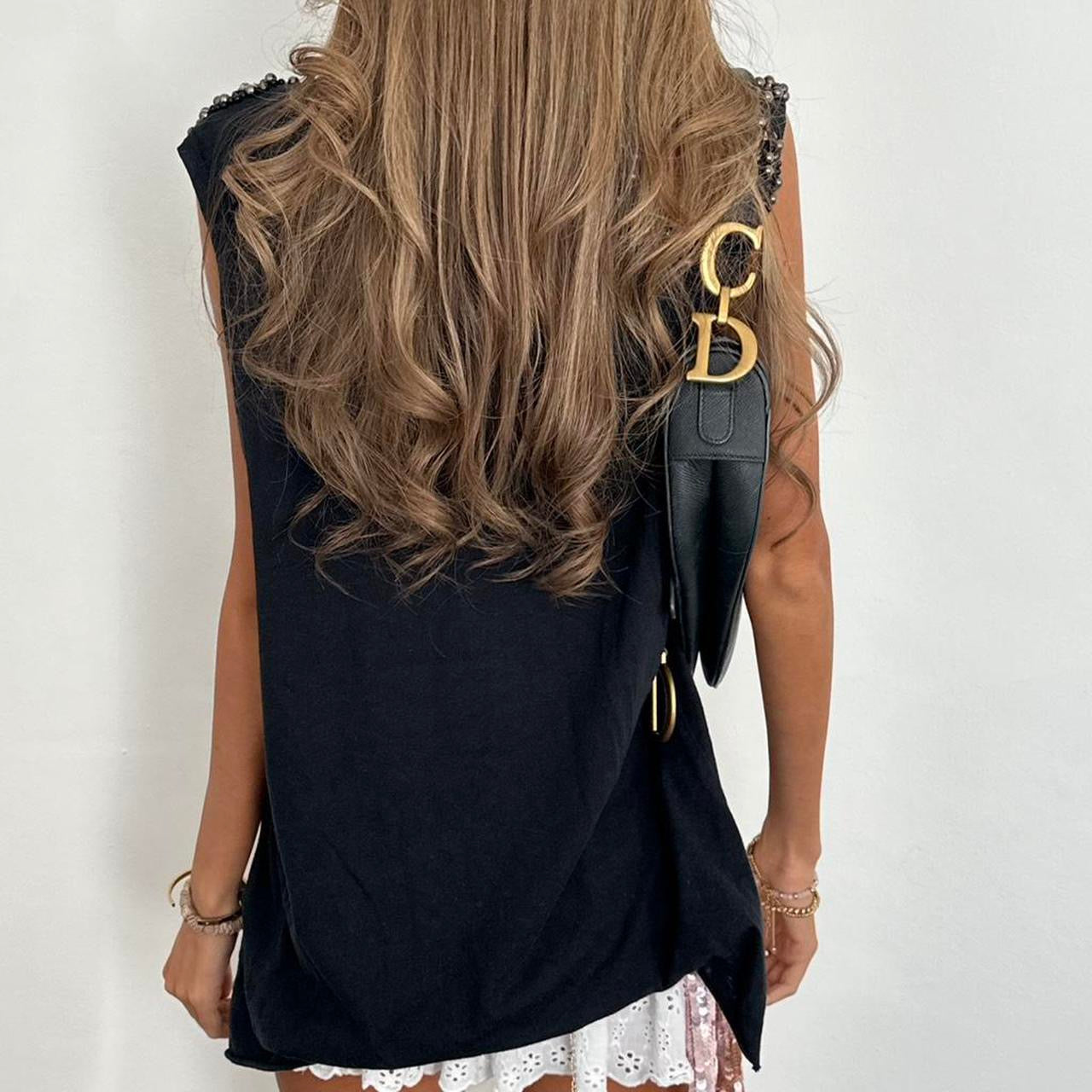 Vintage 00s distressed ‘Pirates life for me’ ☠️ graphic black top