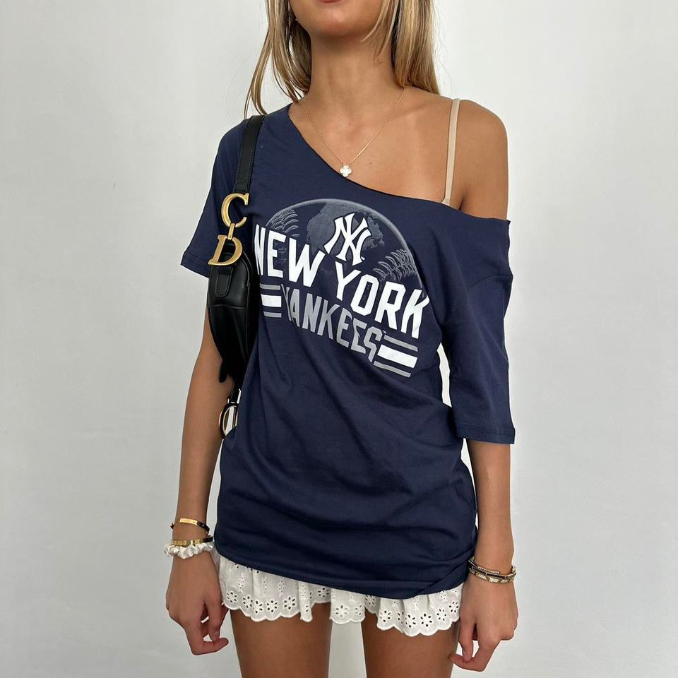 Vintage New York Yankees off shoulder top