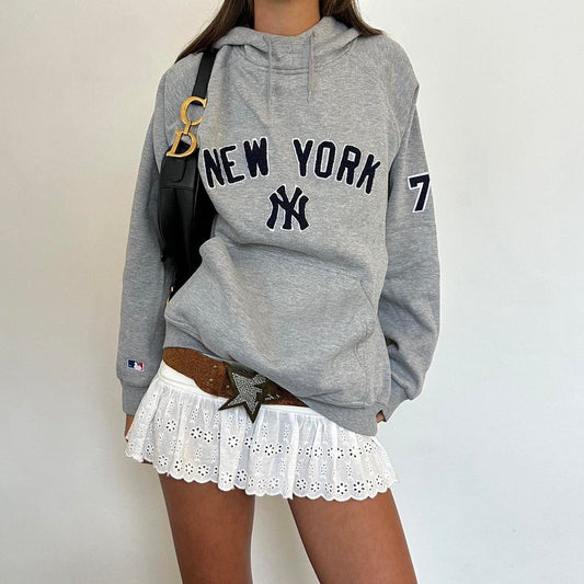 Vintage 90s grey New York hoodie