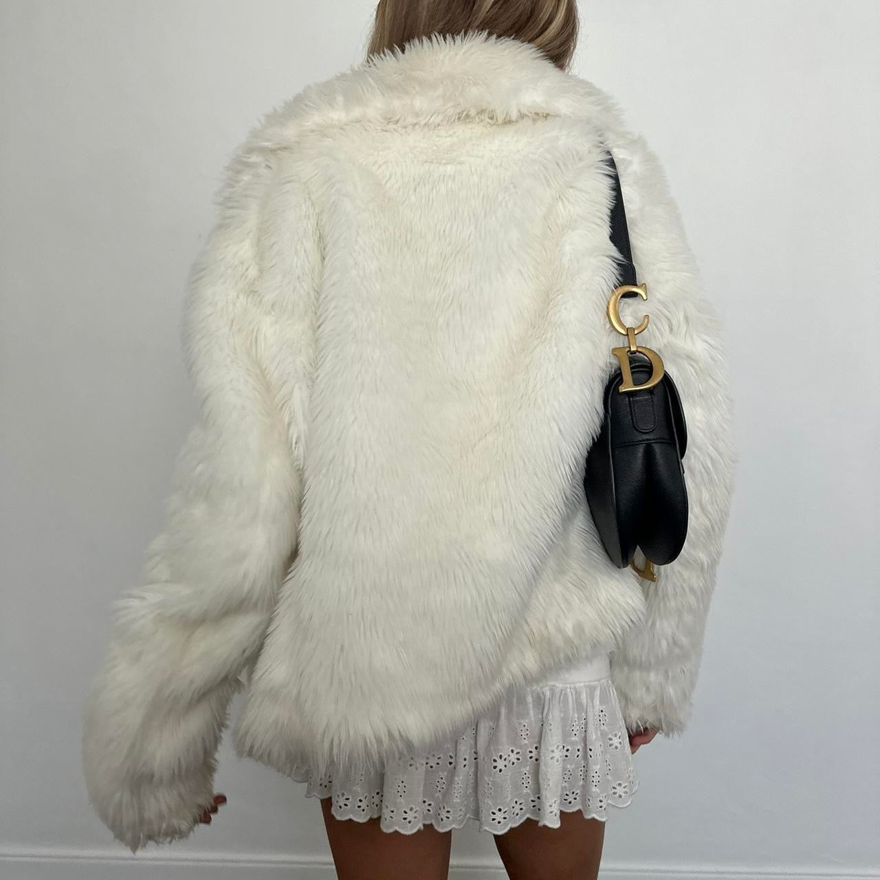 Vintage 2000’s faux fur jacket