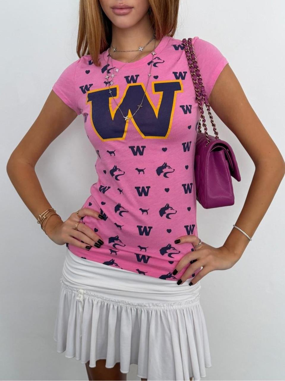 Vintage 2000’s Victoria’s Secret Pink varsity top