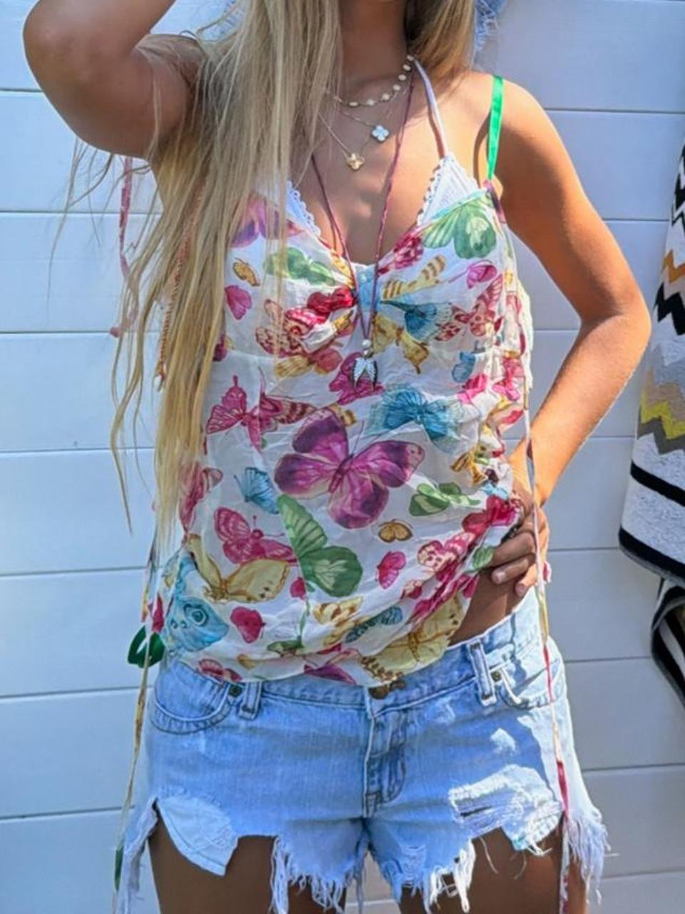 Vintage 00’s butterfly top