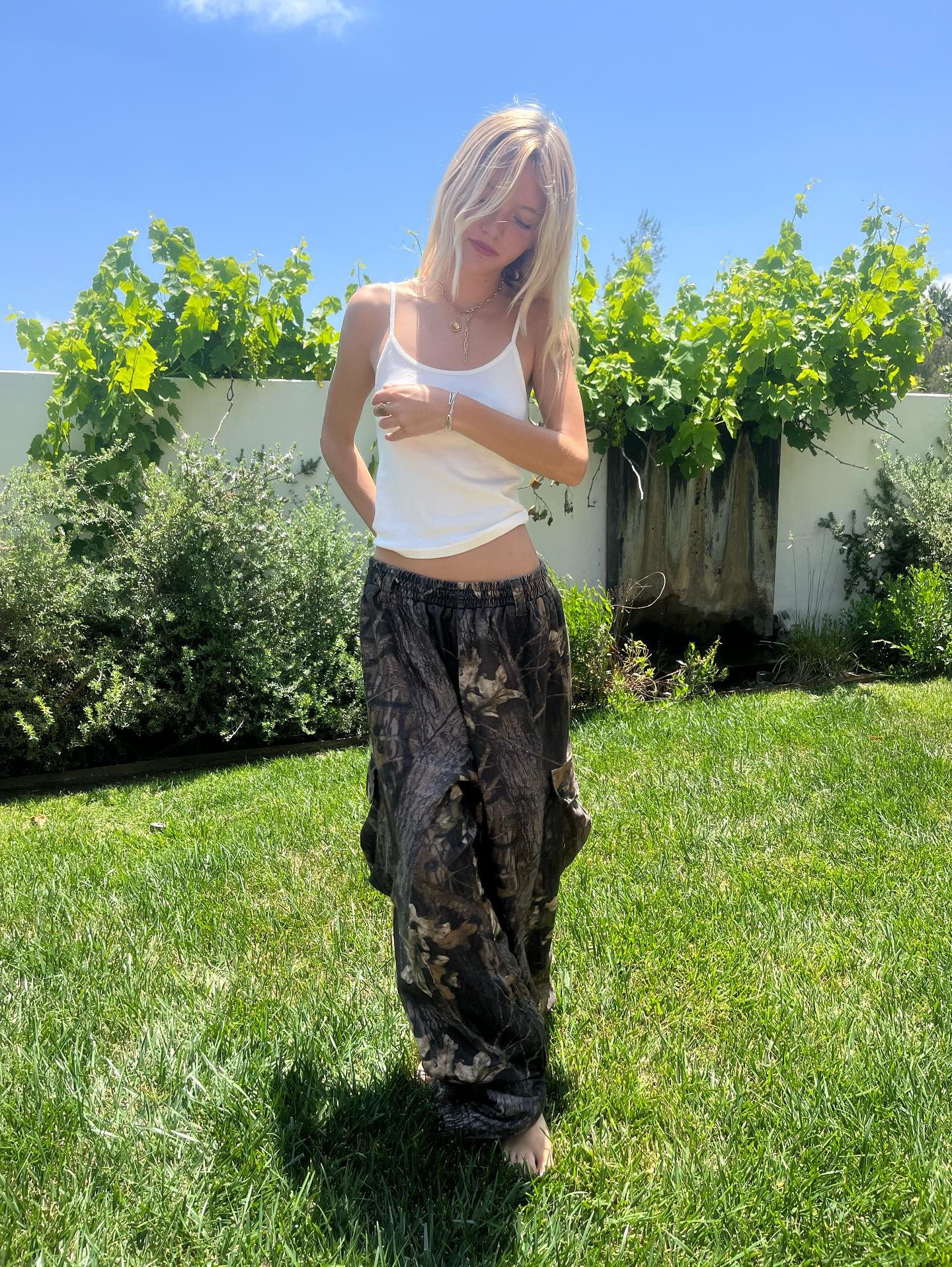 Camouflage vintage pants